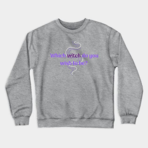 Witch design | Halloween Crewneck Sweatshirt by Fayn